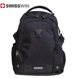SWISSWIN瑞士军刀防泼水双肩商务旅行男女学生背包电脑包包SW9058