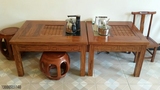 红木小茶桌花梨木矮茶几泡茶台仿古实木茶几中式功夫茶桌椅组合