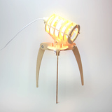 Camus|极客库GeekCook 入侵者DIY台灯 木质拼装 创意家居个性礼物