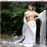 ◆七七坊◆汉服华服古装飞天仙女演出 披纱 配件 纱质披帛 多色