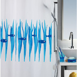 spirella 蓝色卡通水草鱼PEVA防水浴帘[包邮] 瑞士设计 畅销欧洲