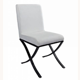 简约现代 餐桌椅 客厅休闲 时尚办公椅子 宜家皮艺 欧式餐椅H853