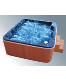 品牌卫浴 户外SPA大浴池 冲浪按摩浴缸 双人多人压克力浴盆2.4米