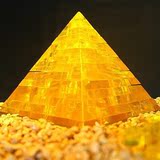 3d立体水晶拼图 成人智力玩具 创意diy益智拼装儿童玩具 金字塔