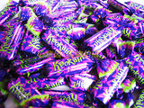 俄罗斯进口正品代购紫皮糖杏仁焦糖夹心巧克力 酥香甜脆250克散装