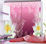 定制橱窗贴 玻璃贴膜 卫生间 厨房防水贴 花移门贴/冰箱贴