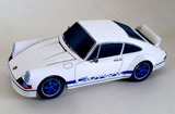 保时捷911 3d纸模型diy手工汽车 益智拼装玩具 创意礼品