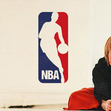 客厅书房儿童房体育运动用品店装饰宿舍明星篮球迷墙贴纸NBA标志