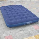 超大双人植绒充气床 便携气垫床 2.03X1.52米 48气柱户外野营床垫