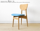 欧式白橡木咖啡椅日式实木餐桌椅现代简约宜家家具围椅休闲办公椅