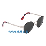 FENDI芬迪太阳镜FF0090S圆框古典墨镜舒适金属女款眼镜驾驶镜正品