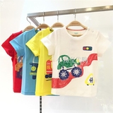 巴拉巴拉16年夏季新款 专柜正品 男幼童小汽车短袖T恤21172161102