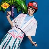 密扇夏新款设计师品牌女装民族风外套蝙蝠袖复古中国风宽松防晒服