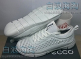 海淘现货 爱步ECCO 860013 intrinsic 1 盈速休闲系带平底女鞋