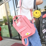韩国ulzzang双肩包女原宿日系卡通学生书包帆布手提包旅游小背包