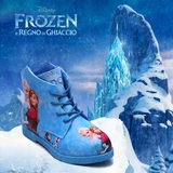 女童靴子2016冬季新款frozen冰雪奇缘鞋儿童公主短靴外贸春季单靴