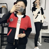 棒球服女春秋韩版潮学生长袖秋装女装外套2016新款秋季短款开衫