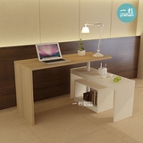 写字台 旋转电脑桌 简约现代 创意办公桌 宜家个性时尚转角北欧
