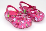 美国代购 正品 crocs  Hello Kitty 卡洛驰童鞋 凉鞋