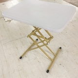 可调升降塑料折叠桌便携式户外摆摊桌餐桌桌子简易家用床上电脑桌