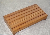 实木原木耐压长条凳子垫高加高木条凳子防水防滑踩踏脚板凳矮凳