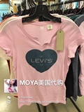 MOYA美国代购 Levi's  李维斯 女款T恤 特价 拼邮回国