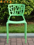 包邮塑料椅简约现代镂空椅子时尚餐椅办公椅接待椅创意户外休闲椅