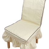 餐桌布艺连体椅套餐椅套 定做餐桌椅套椅子套 椅套连体纯色包邮