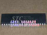 STC89C52RC-40C-PDIP STC单片机 宏晶单片机AT89C52升级版