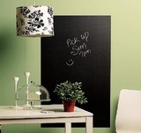 三代可移除墙贴黑板贴白板绿板可擦写环保墙纸壁纸帖创意送粉笔