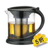 耐高温玻璃茶具玻璃茶壶大容量泡茶壶花茶壶凉水壶加厚过滤玻璃壶