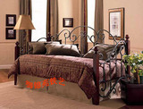 特价yS023欧式高档铁艺沙发床/抽拉式双人沙发床/坐卧两用沙发床