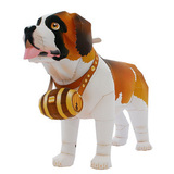 满68包邮手工3D纸模型DIY 宠物纸模型 小狗圣伯纳犬附纸质说明书