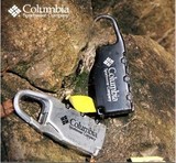 正品Columbia哥伦比亚密码锁 进口超硬合金防盗锁迷你锁箱包锁