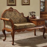 雅居乐 质量保证 实木家具 欧式美式贵妃椅 电话椅 出口电话椅