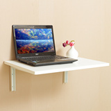 美达斯墙上置物架壁挂创意可折叠桌电脑桌餐桌挂墙上桌靠墙书桌子