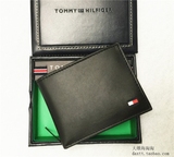 美国代购正品Tommy Hilfiger汤米希尔费格男士钱包潮羊皮皮夹钱包