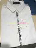 香港代购 专柜正品 G2000 16秋女士刺绣白色长袖衬衫 66240004