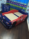 韩国代购 进口 美国Step2 玩具 儿童床 赛车小子睡床 7434