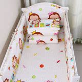 猴年宝宝全棉婴儿床上用品九件套宝宝床品床围被子床单枕头套装