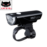 CATEYE猫眼 VOLT100 USB充电头灯前灯自行车夜行灯山地车骑行装备