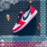 【信小信美国直邮】耐克Nike air Jordan Chicago1芝加哥白红低帮