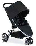 美国直邮代购Britax宝的适B-Agile 3单手折叠收车婴儿手推车伞车