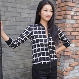2016韩版潮女装春装矮个子娇小150-155cm显高小码S小号甜美小外套