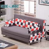 NOBES 小户型多功能布艺沙发床 可折叠省空间可拆洗1.5 1.8 2米