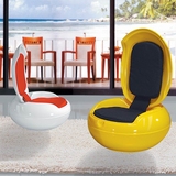 童趣蛋壳椅翻盖鸡蛋椅设计师蛋蛋椅玻璃钢蛋型椅garden egg chair