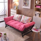 粤秀家具北欧简约沙发床 可折叠 小户型布艺可拆洗沙发床 1516