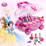 华丽公主化妆车 儿童化妆品礼盒 儿童女孩彩妆 公主彩妆玩具