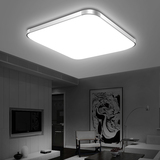 LED吸顶灯书房灯阳台灯卧室灯厨卫灯正方形铝材现代简约灯具灯饰