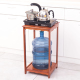 楠竹饮水机架大水桶茶具架热水瓶电饭煲架电磁炉烧水架厨房置物架
